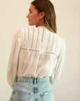 MILLE Clothing Constance Top in White
