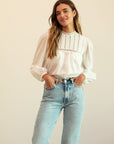 MILLE Clothing Constance Top in White