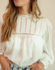 MILLE Clothing Constance Top in White