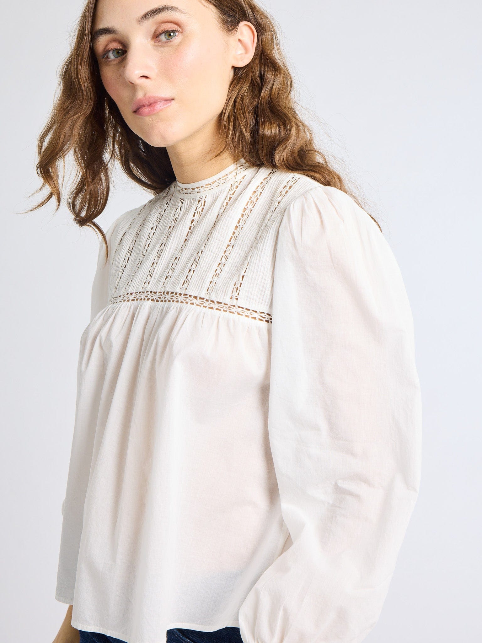 MILLE Clothing Constance Top in White