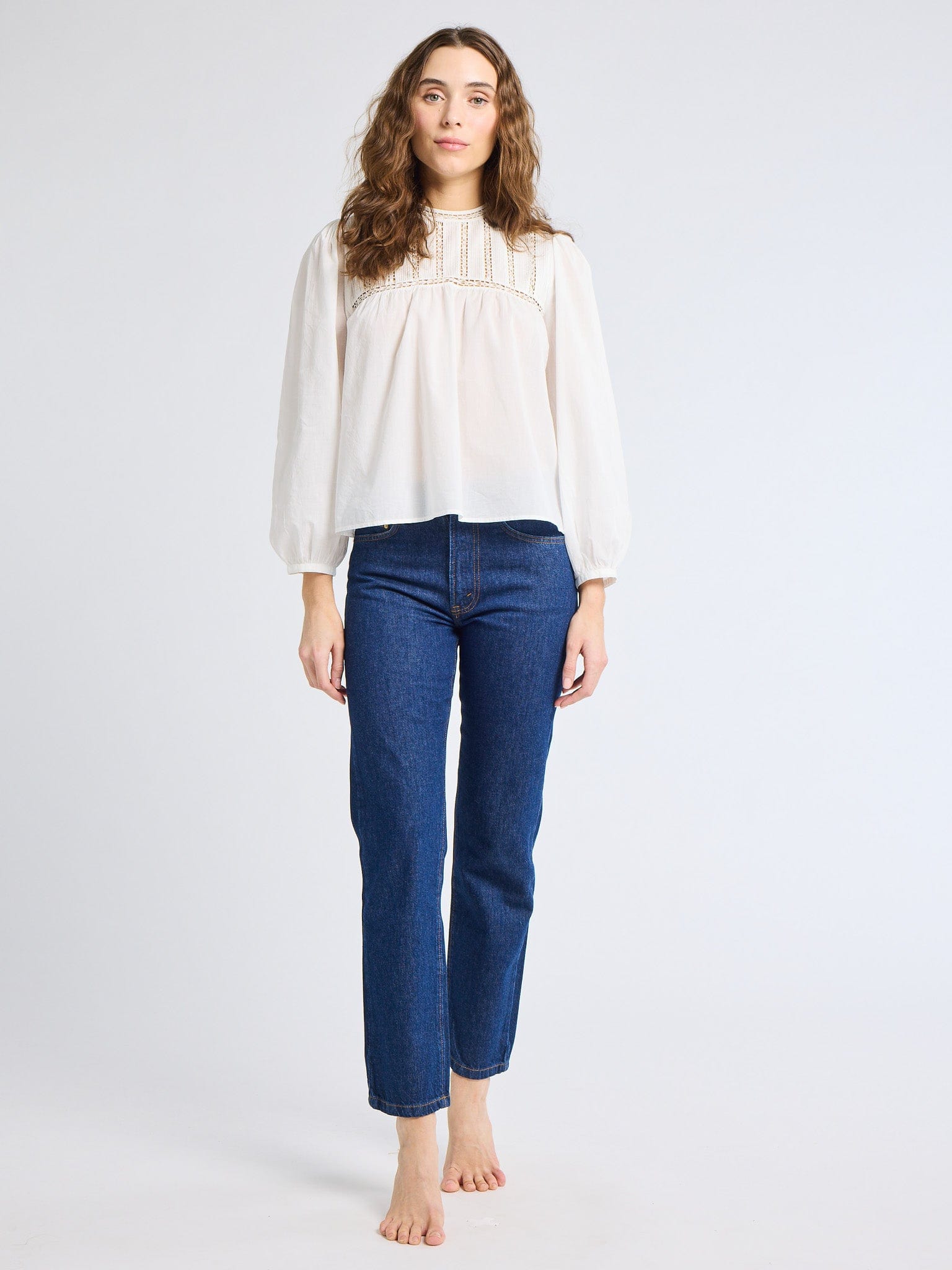 MILLE Clothing Constance Top in White