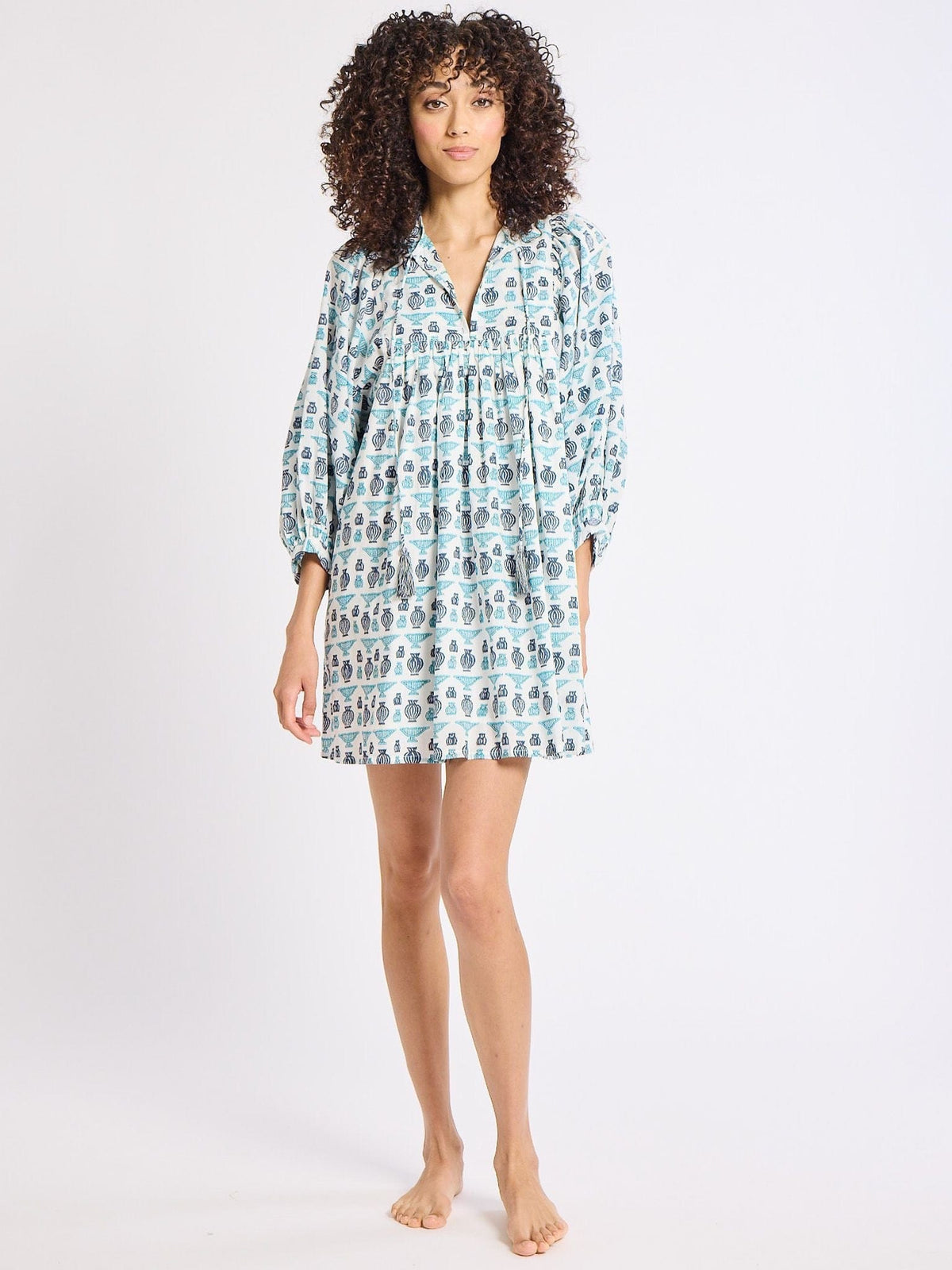 Daisy Dress in Athens Print — The cut