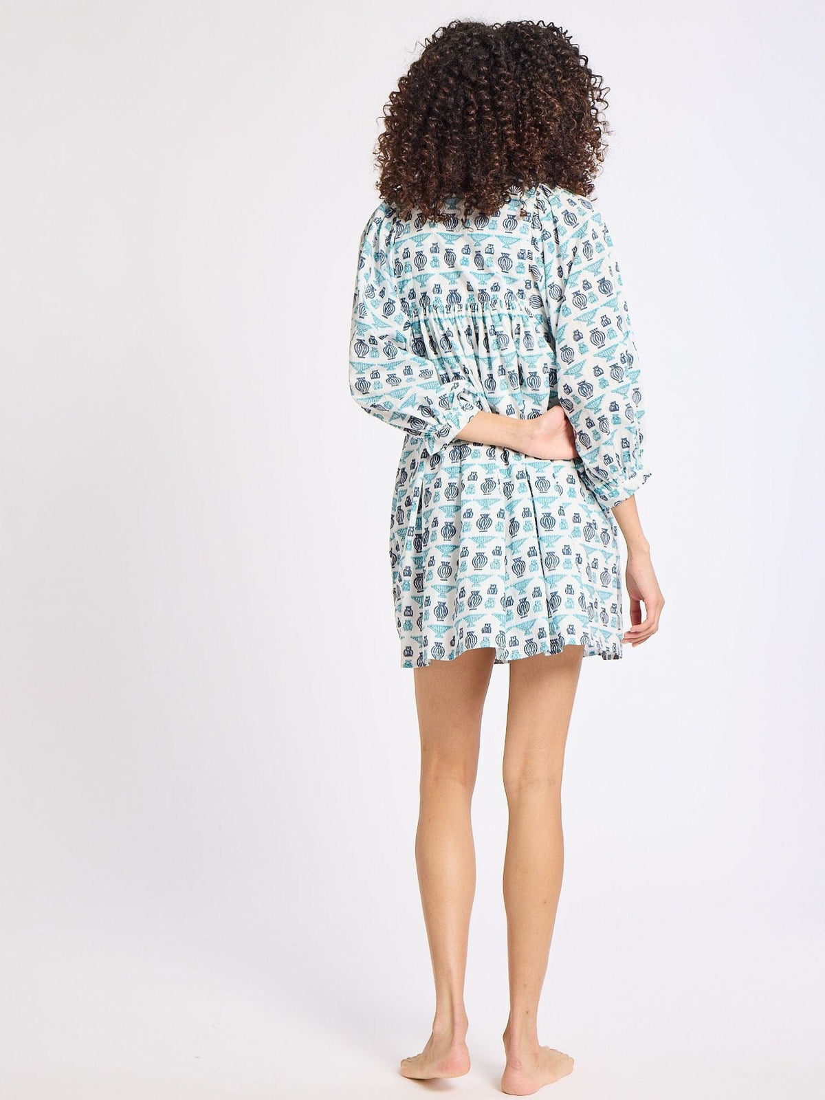 Daisy Dress in Athens Print — The cloth