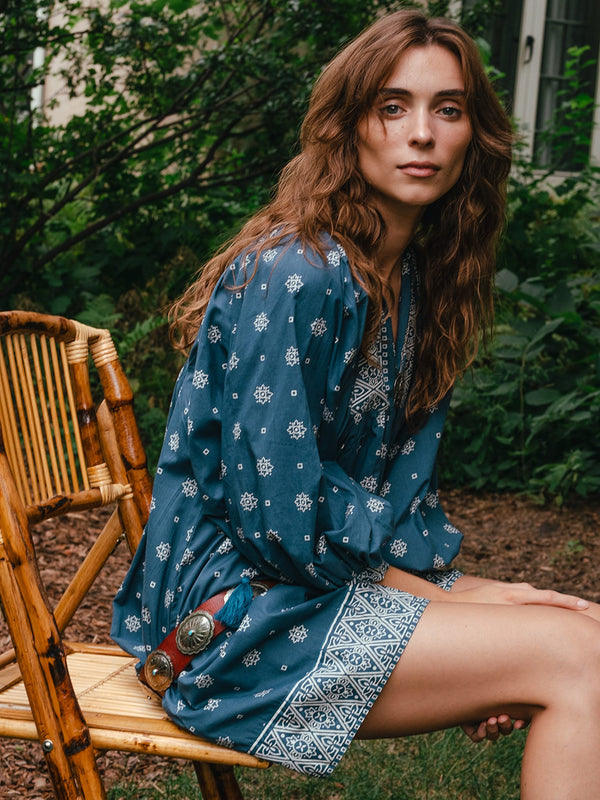 Daisy Dress in Bandana — view 3