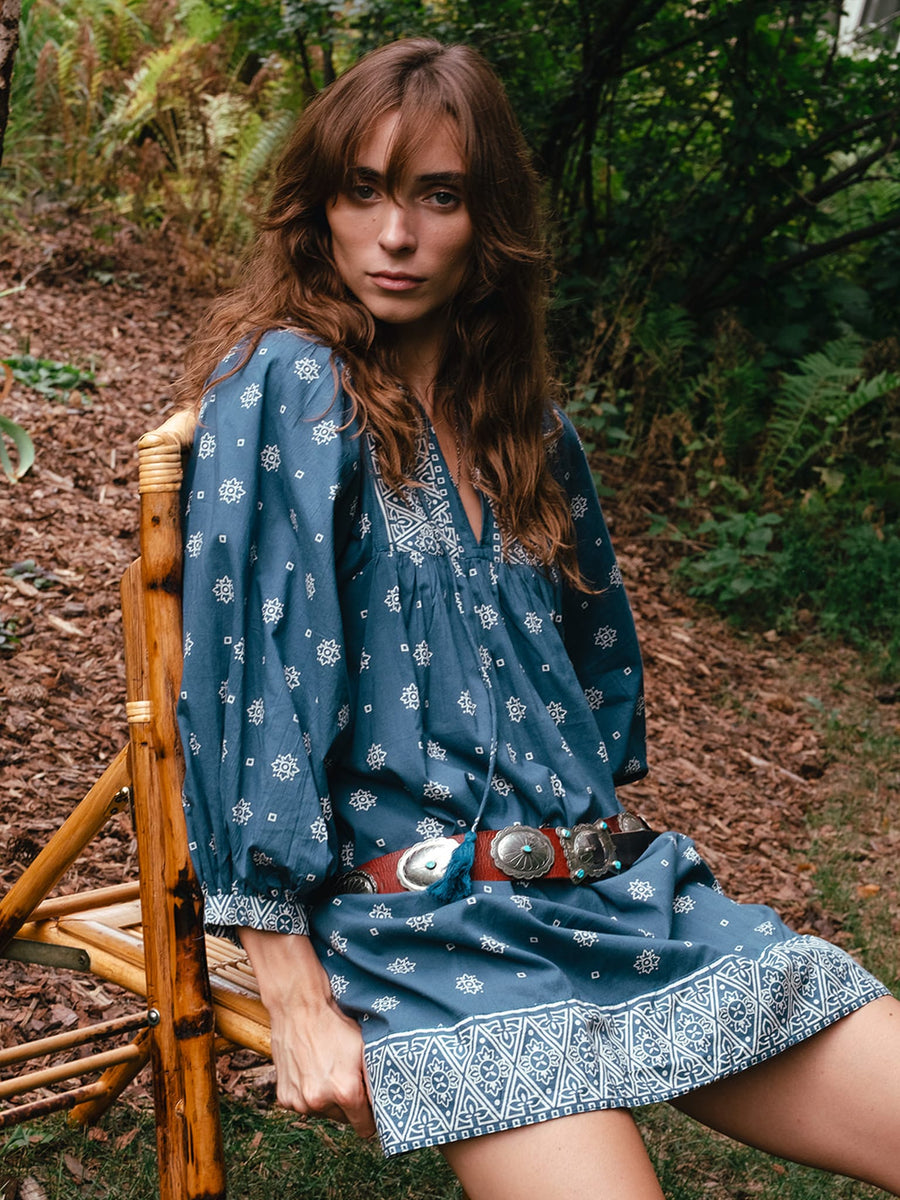 Daisy Dress in Bandana