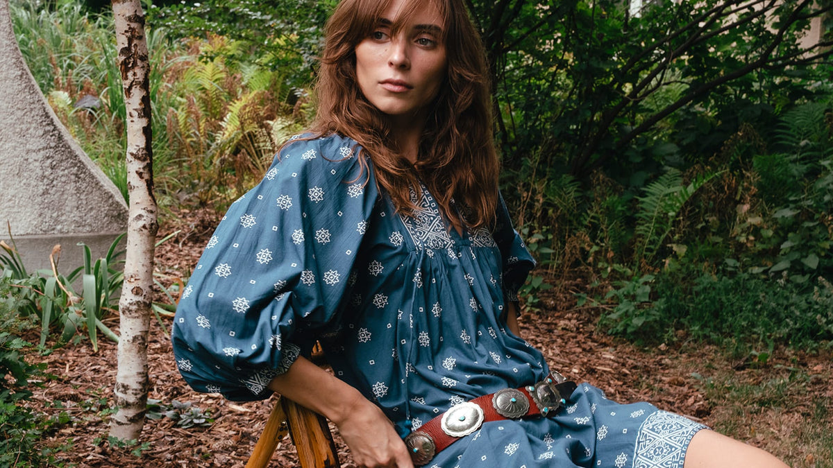 MILLE Clothing Daisy Dress in Bandana