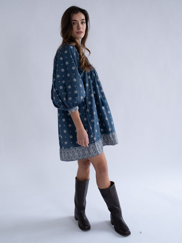 Daisy Dress in Bandana — view 4
