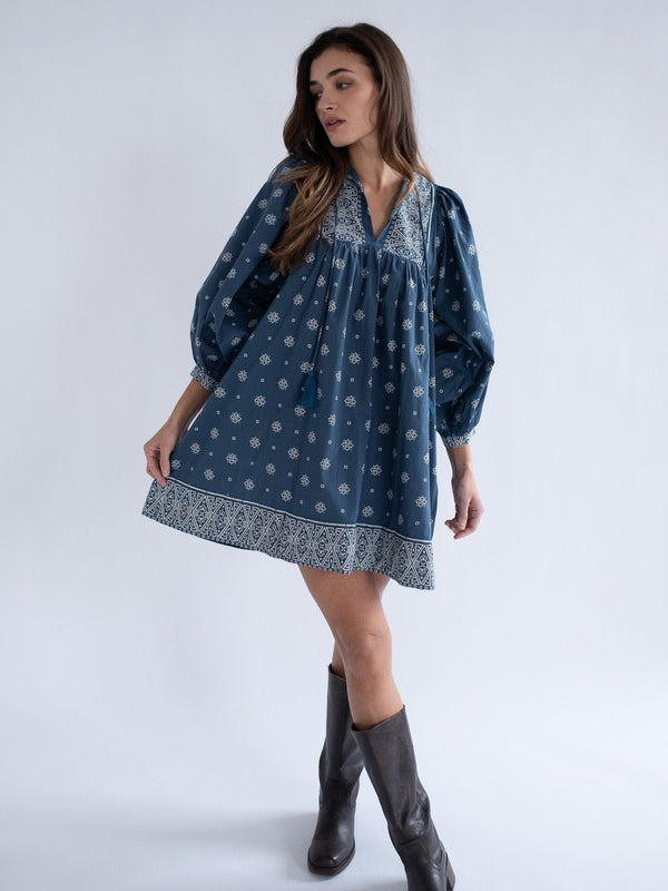 Daisy Dress in Bandana — view 1