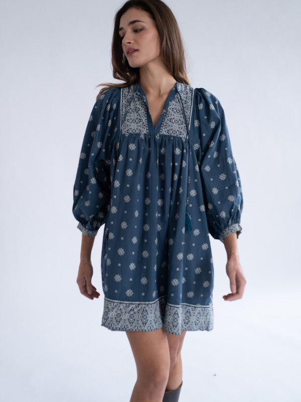 Daisy Dress in Bandana — view 7