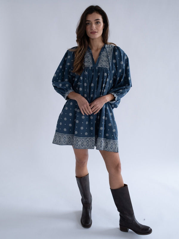 Daisy Dress in Bandana — view 6