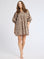 MILLE Clothing Daisy Dress in Cocoa Floral