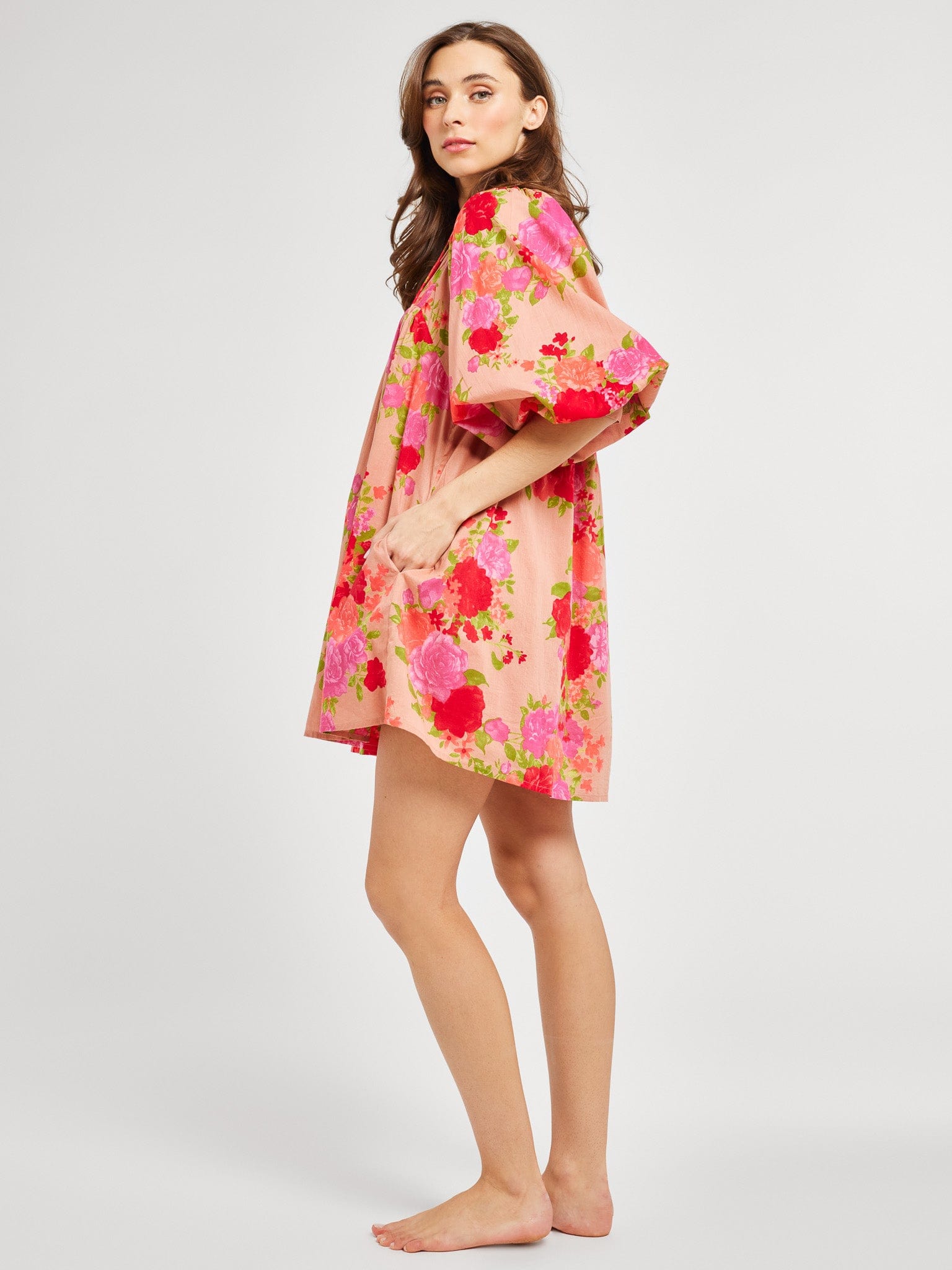 MILLE Clothing Daisy Dress in Imogen Rose