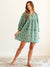 MILLE Clothing Daisy Dress in Jade Floral