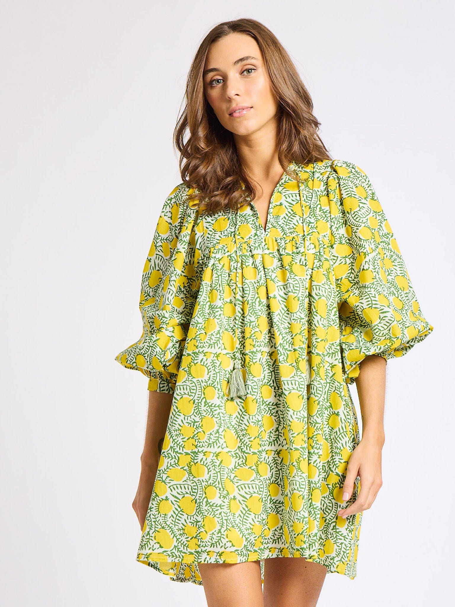 MILLE Clothing Daisy Dress in Lemons