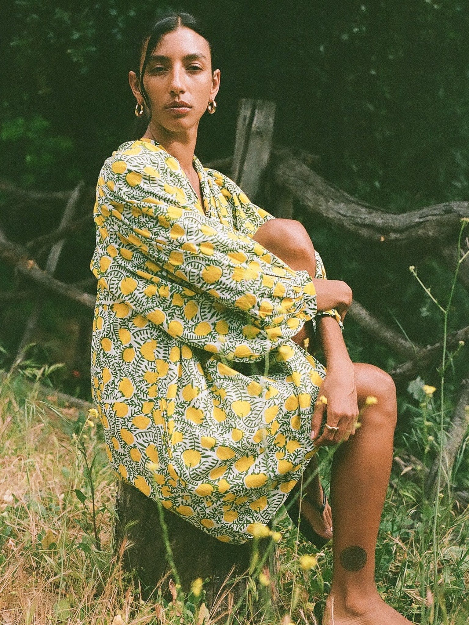 MILLE Clothing Daisy Dress in Lemons