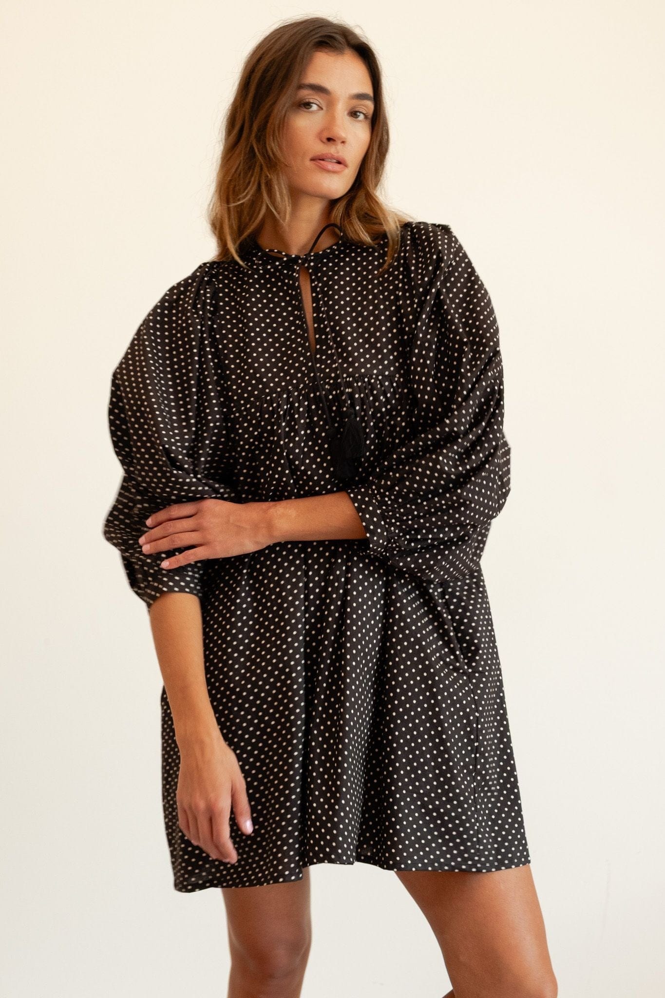 MILLE Clothing Daisy Dress in Polka Dot