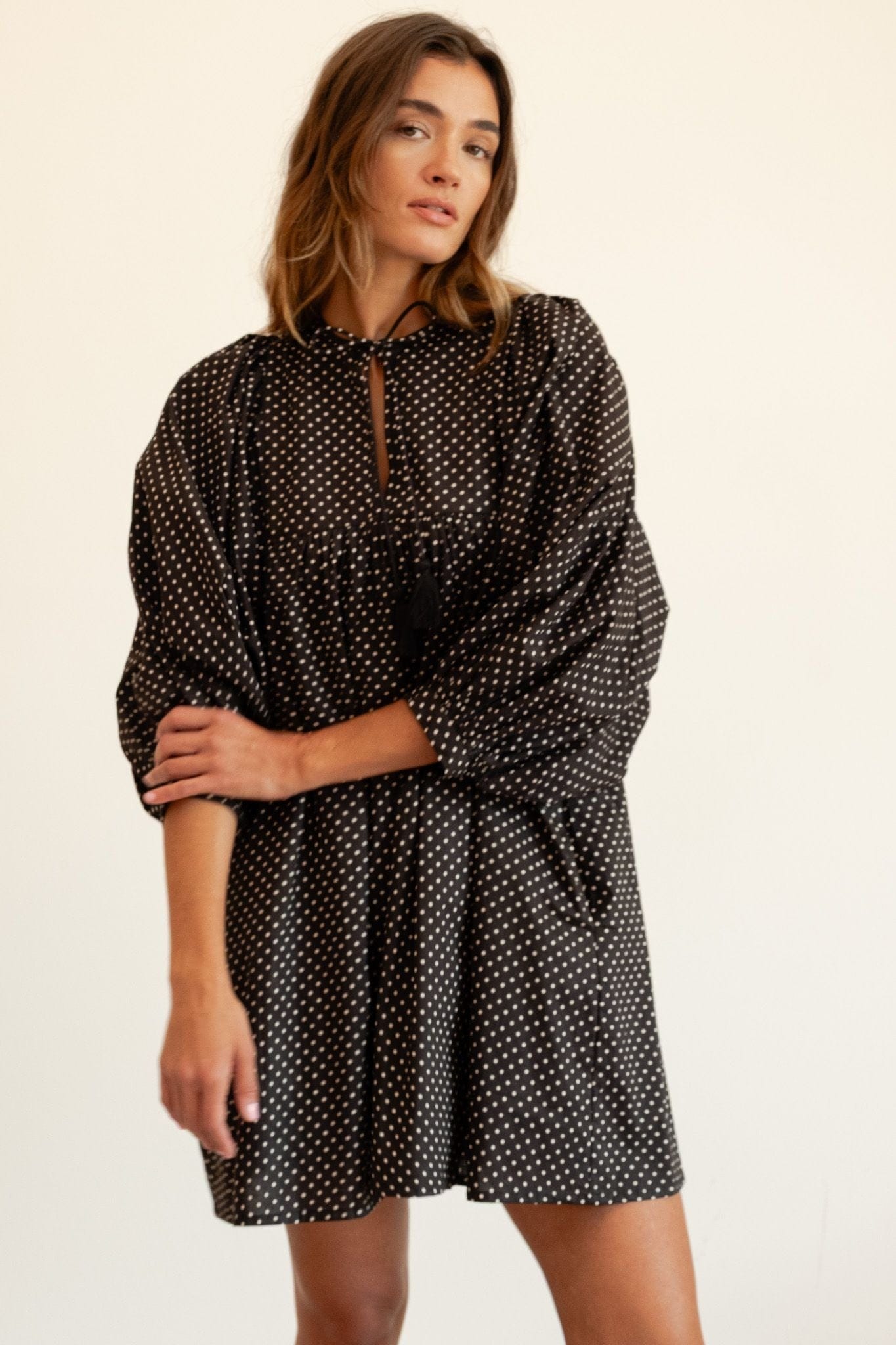 MILLE Clothing Daisy Dress in Polka Dot