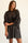 MILLE Daisy Dress in Polka Dot – billowy mini dress, front view