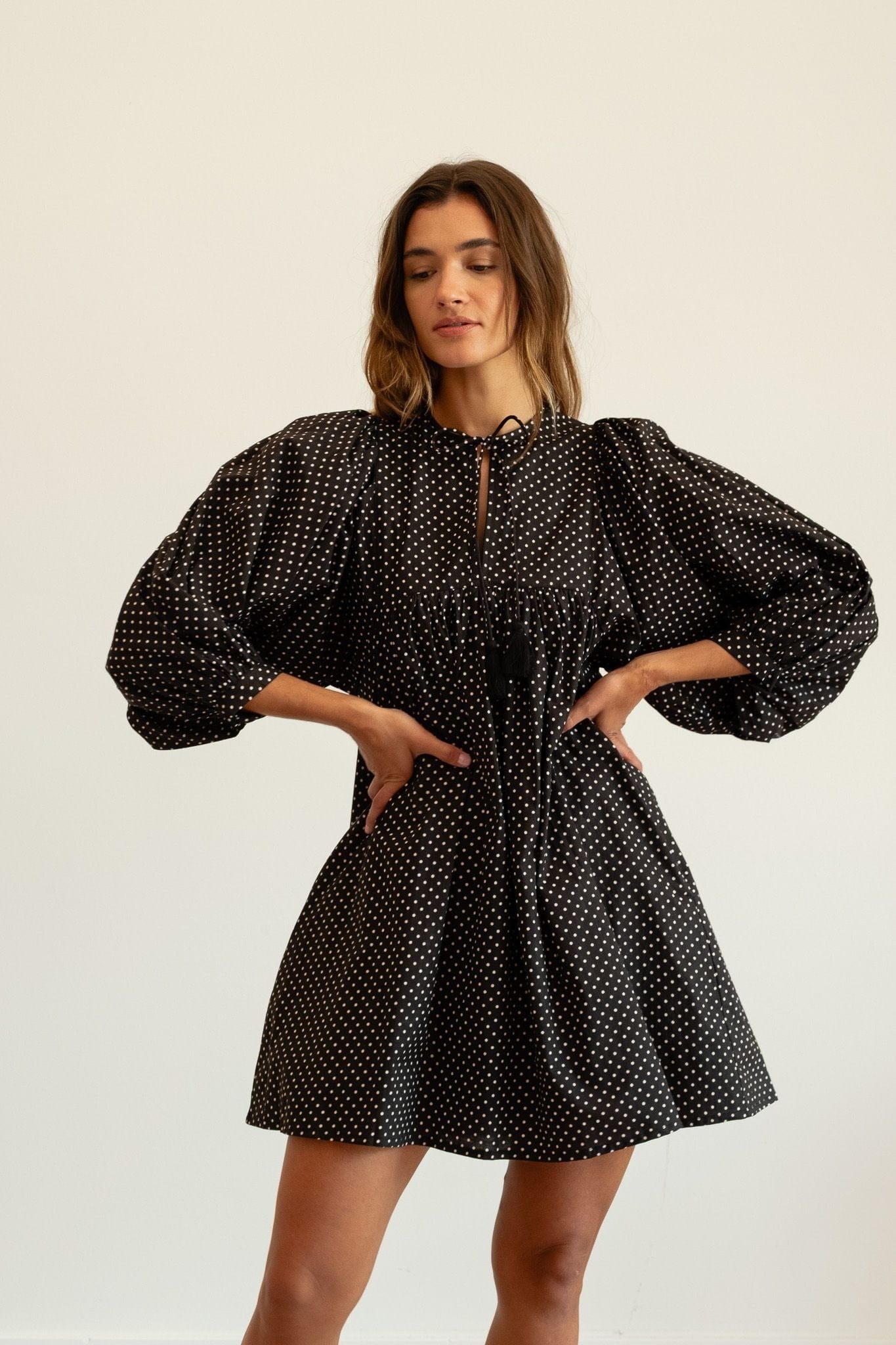 MILLE Clothing Daisy Dress in Polka Dot