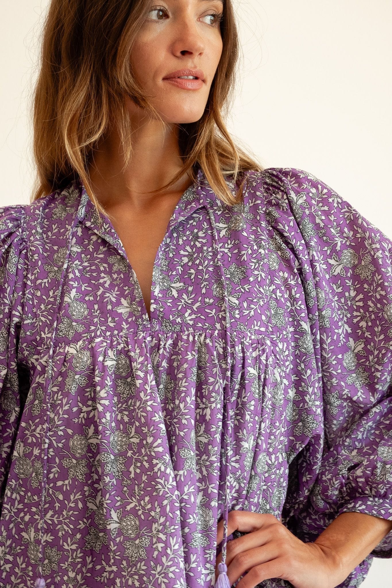 MILLE Clothing Daisy Dress in Provence Floral