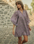 MILLE Clothing Daisy Dress in Provence Floral
