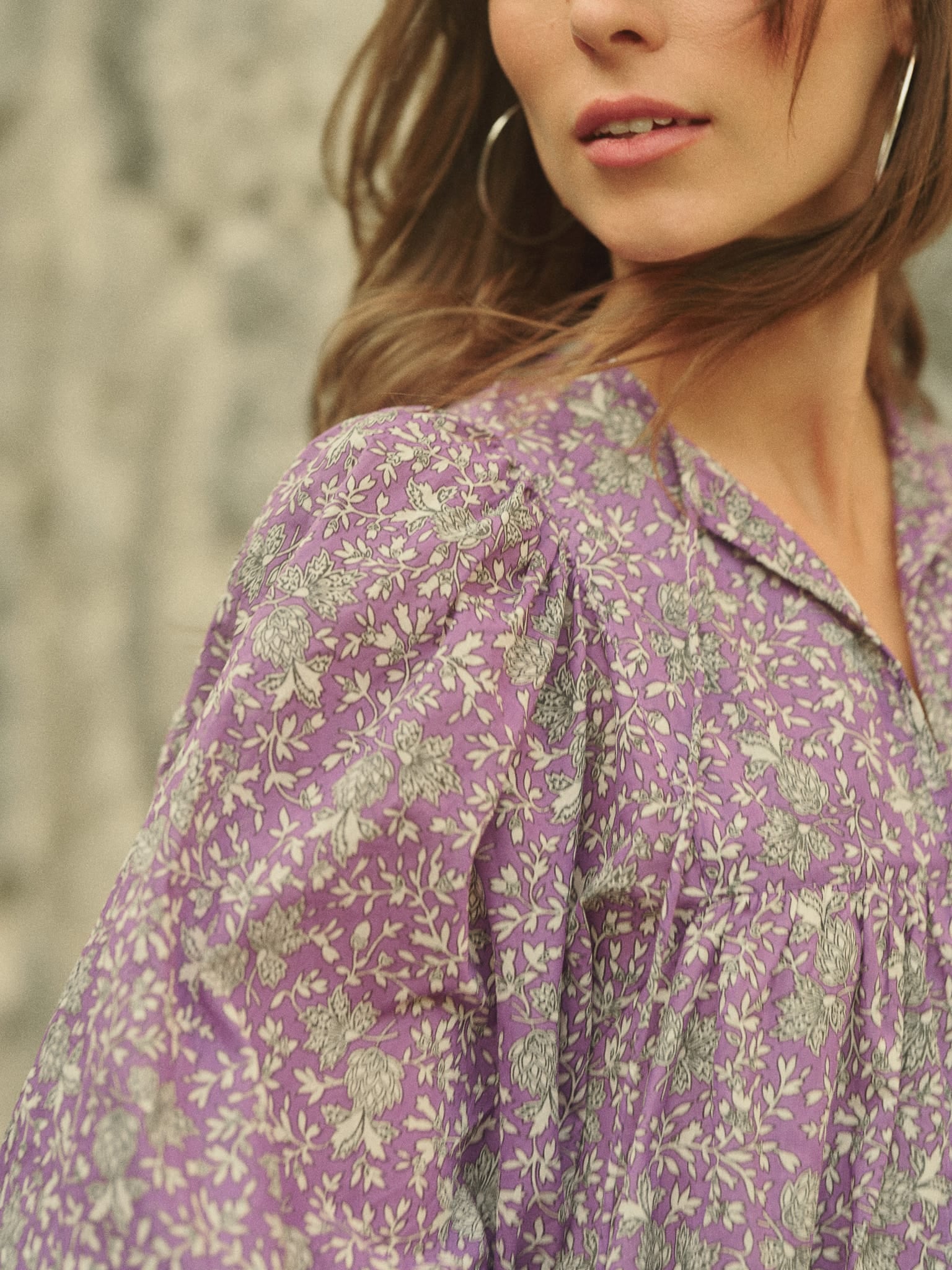 MILLE Clothing Daisy Dress in Provence Floral