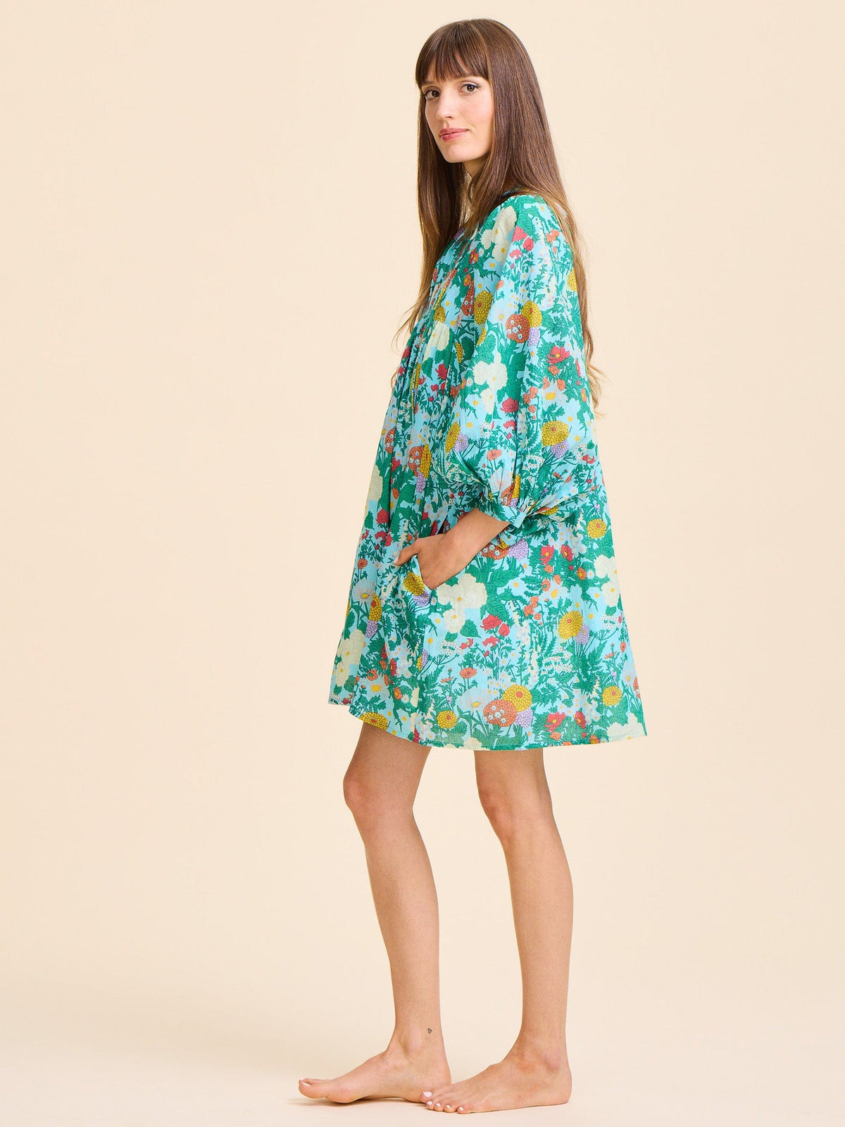 Daisy Dress in Swedish Garden — The print