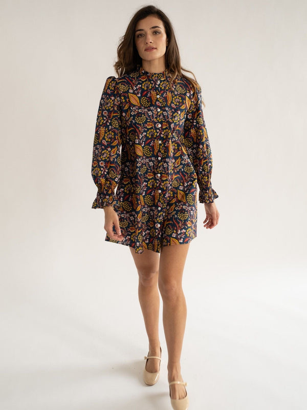 Dakota Dress in Star Floral — view 4
