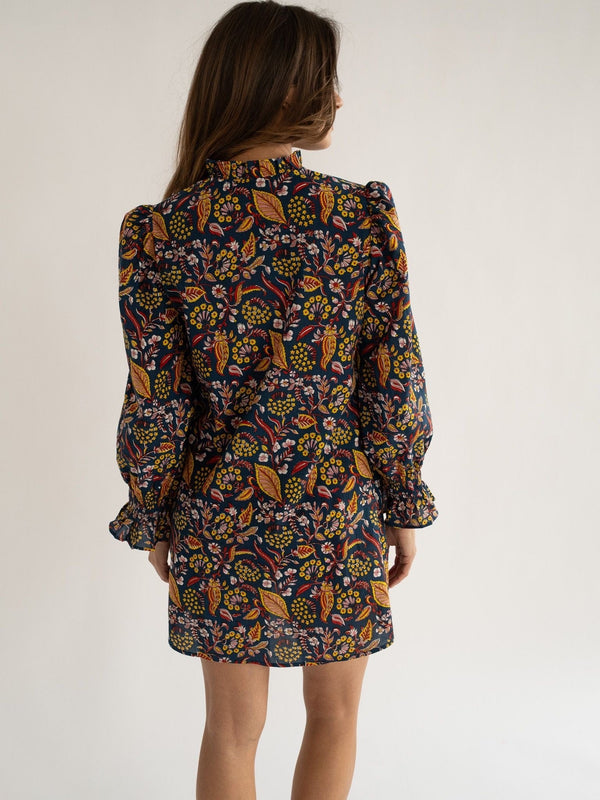 Dakota Dress in Star Floral — view 6