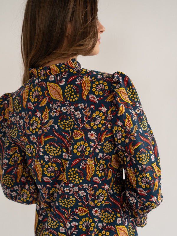 Dakota Dress in Star Floral — view 5