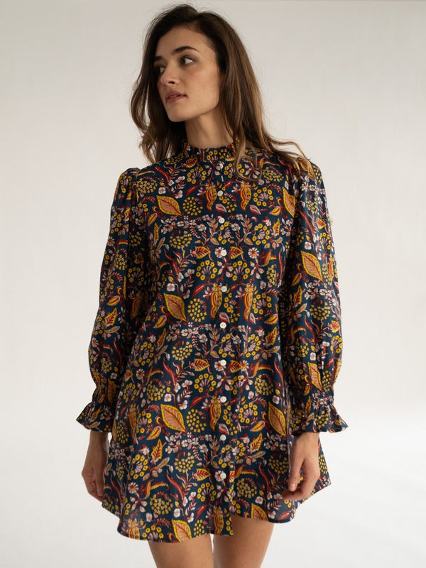 Dakota Dress in Star Floral — view 2