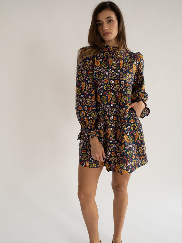 Dakota Dress in Star Floral — view 10