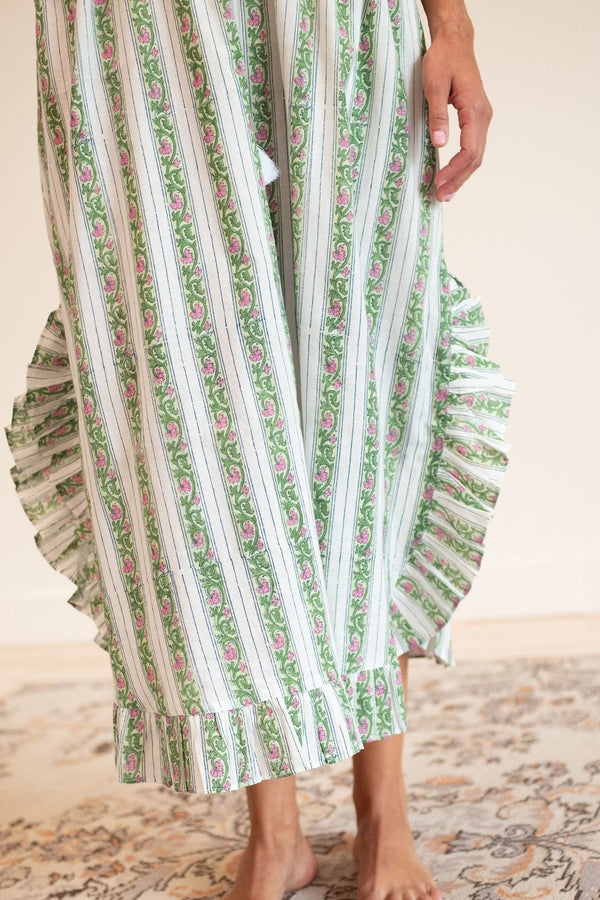 Eden Caftan in Sweet Pea Stripe — view 2