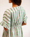 MILLE Clothing Eden Caftan in Sweet Pea Stripe