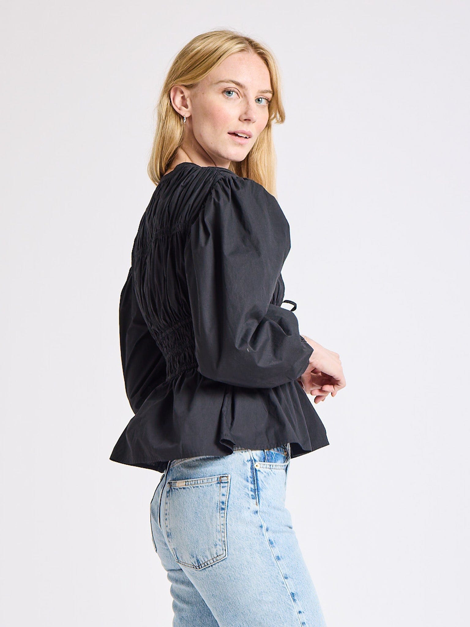 MILLE Clothing Ella Top in Black