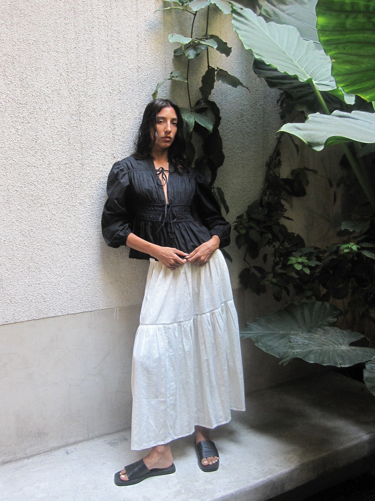 Ella Top in Black – MILLE