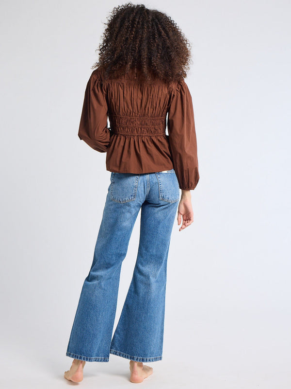 Ella Top in Chocolate — view 5