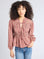 MILLE Clothing Ella Top in Rose Plaid