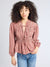 MILLE Clothing Ella Top in Rose Plaid