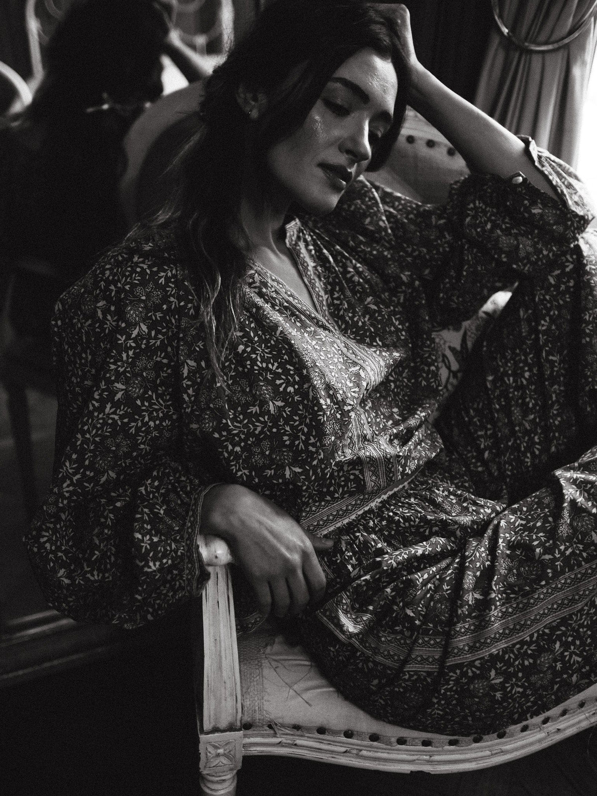 Francine Pant in Provence Floral — The fit