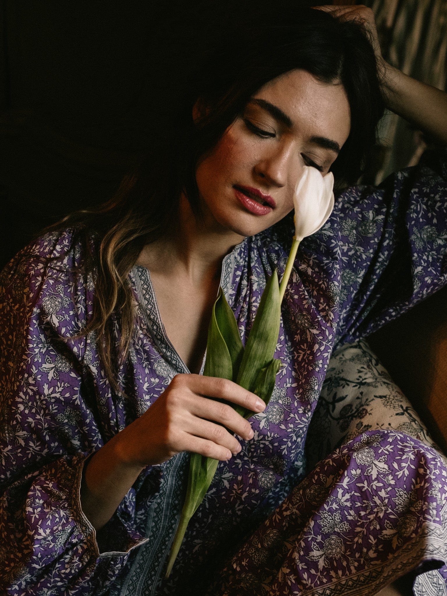 MILLE Clothing Elodie Top in Provence Floral