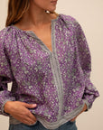 MILLE Clothing Elodie Top in Provence Floral