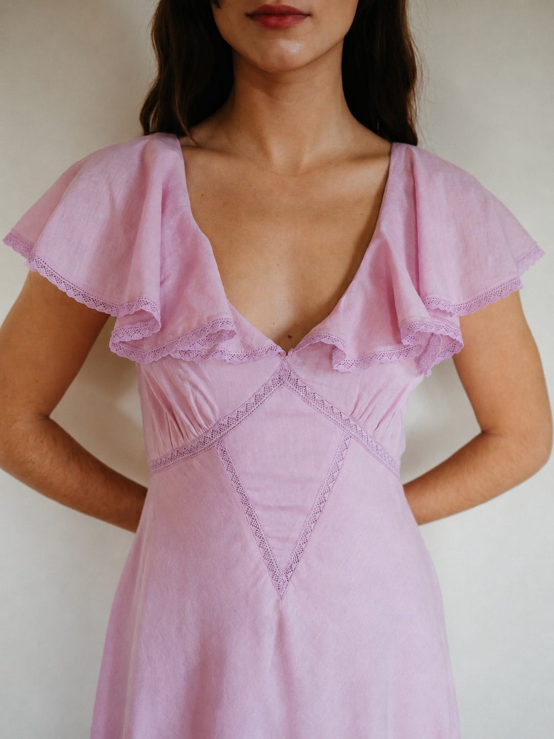 MILLE Clothing Eloise Dress in Lilac