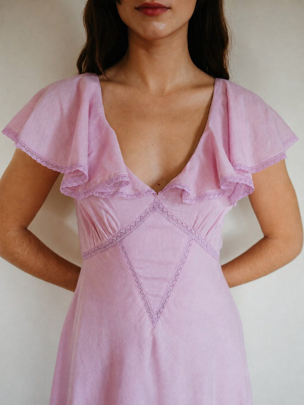 Eloise Dress in Lilac — view 4