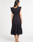 MILLE Clothing Esme Dress in Black Swiss Dot