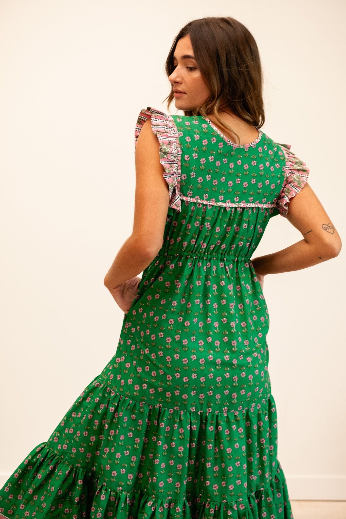 MILLE Clothing Esme Dress in Jelly Bean