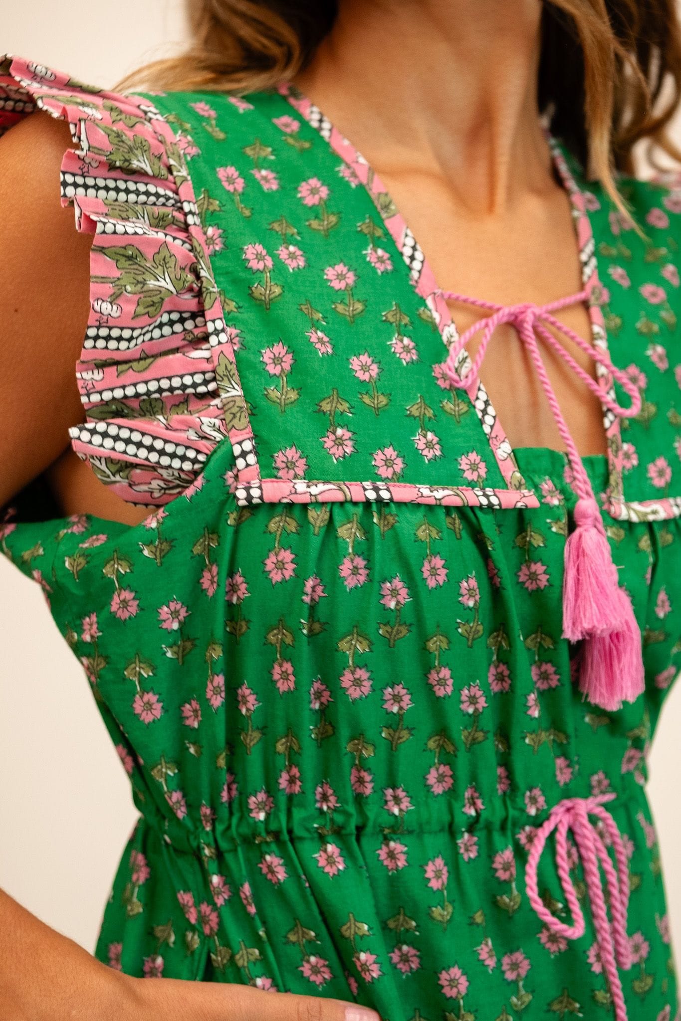 MILLE Clothing Esme Dress in Jelly Bean