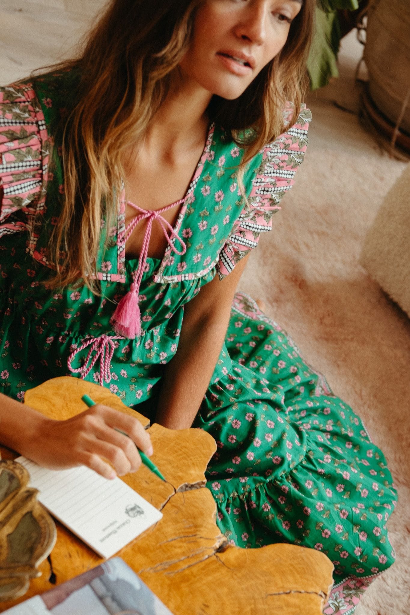 MILLE Clothing Esme Dress in Jelly Bean
