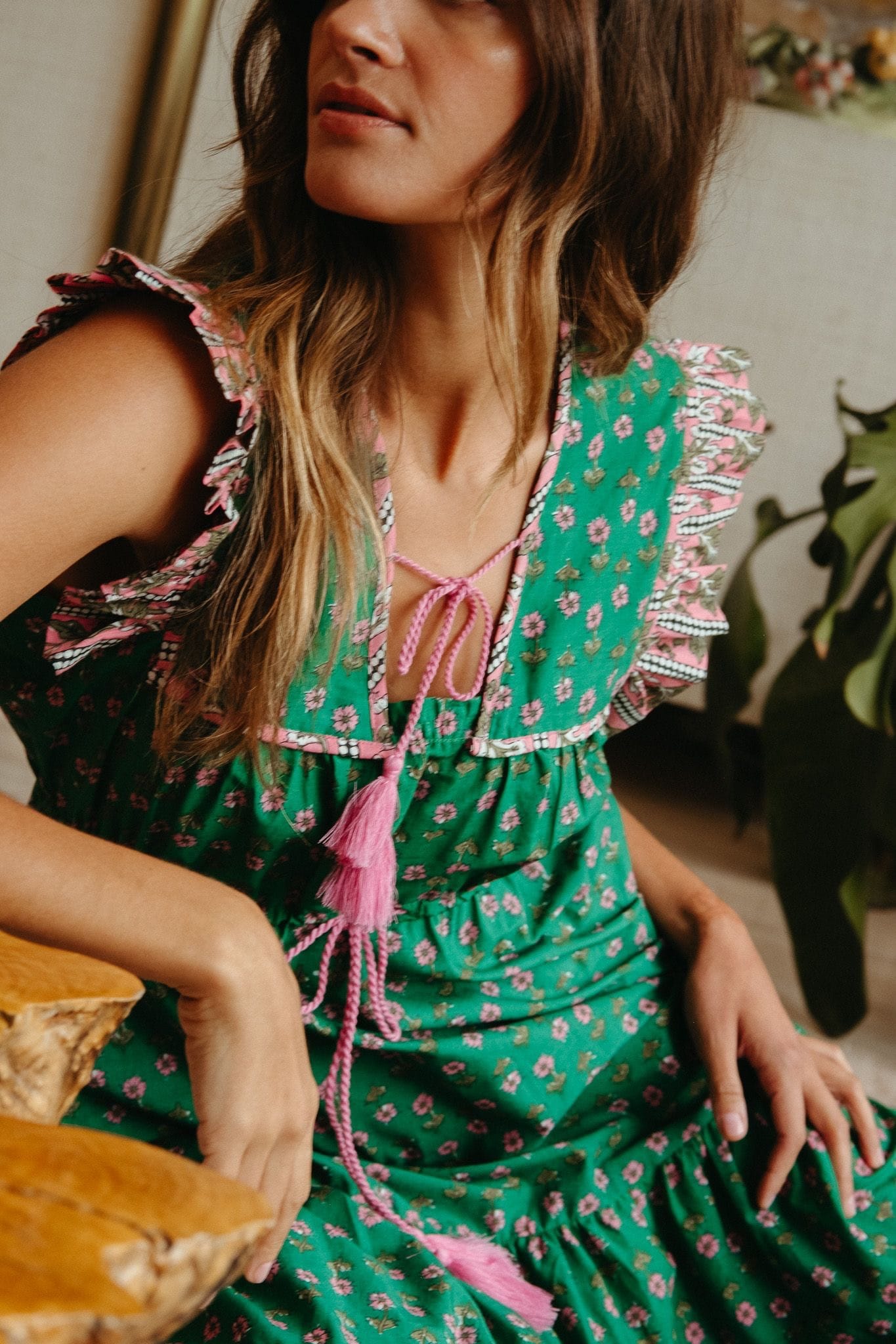MILLE Clothing Esme Dress in Jelly Bean