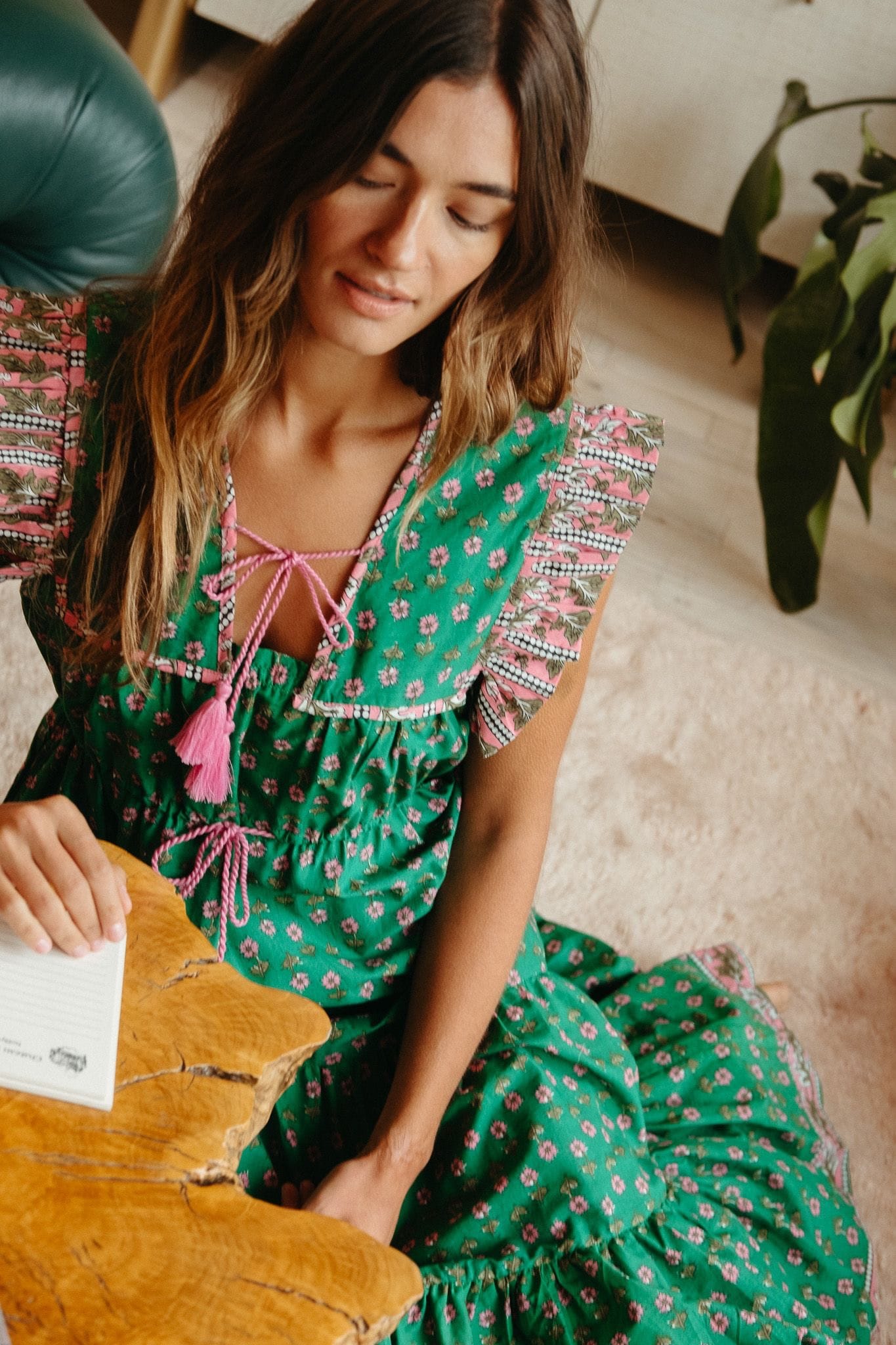 MILLE Clothing Esme Dress in Jelly Bean
